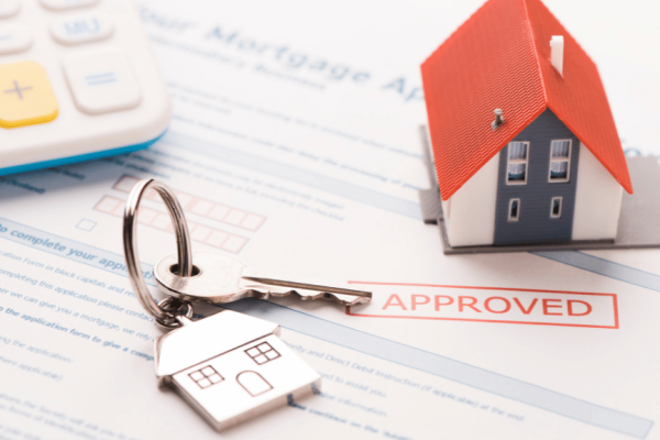 Low-deposit mortgage