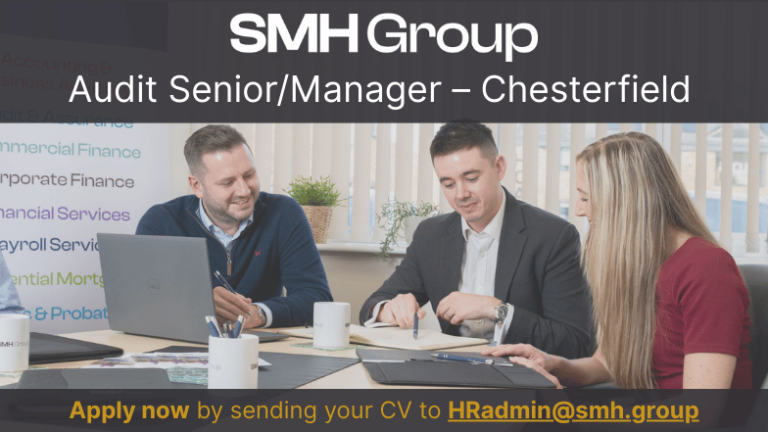 Vacancy – Audit Senior/Manager – Chesterfield