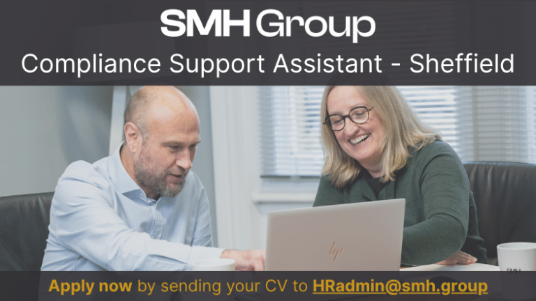 Vacancy – Compliance Support Assistant – Sheffield