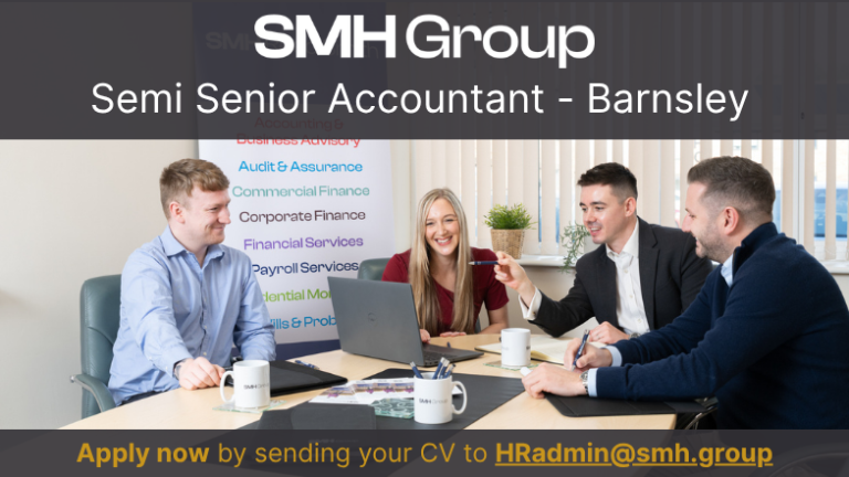 Vacancy – Semi Senior Accountant – Barnsley